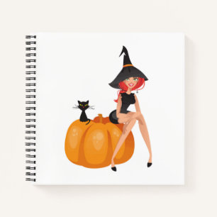 HALLOWEEN WITCH NOTEBOOK