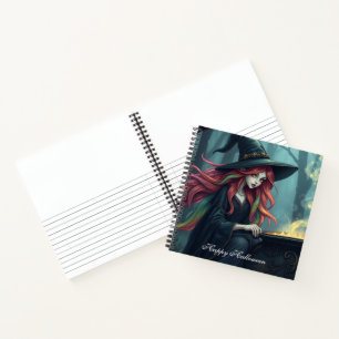 Halloween Witch Notebook