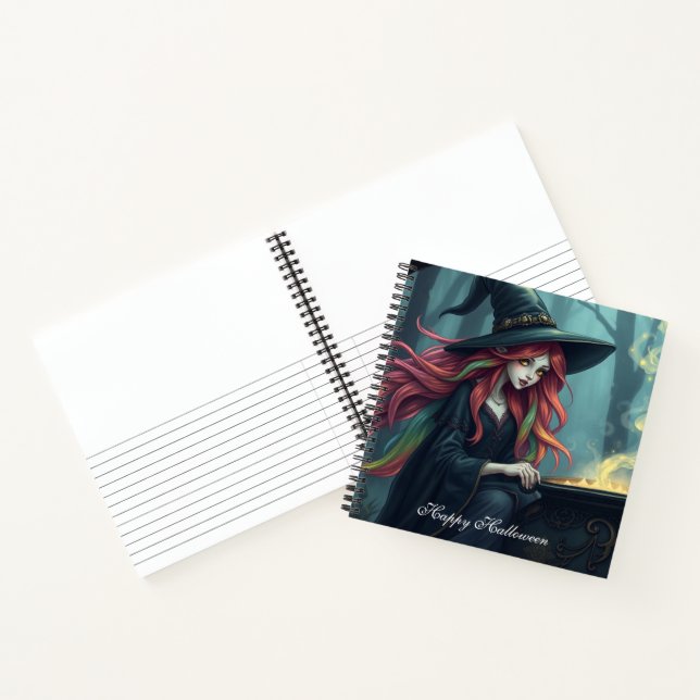Halloween Witch Notebook (Inside)