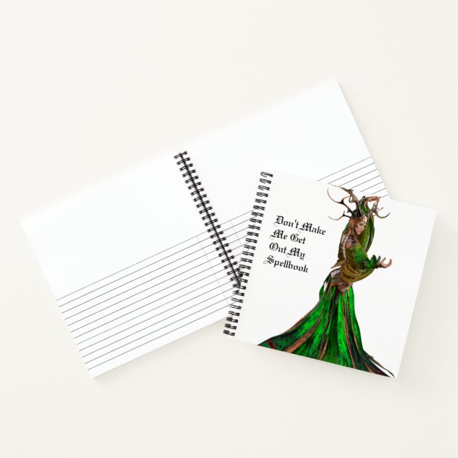 Halloween Witch Notebook (Inside)