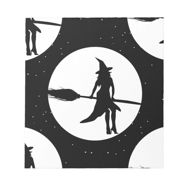 halloween witch notepad (Front)