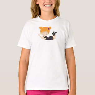 Halloween, Witch, Orange Hair, Trick Or Treat, Boo T-Shirt