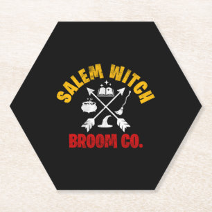 Halloween witch                               paper coaster