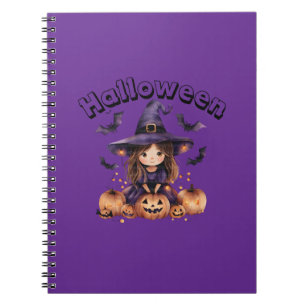 Halloween Witch Photo Notebook