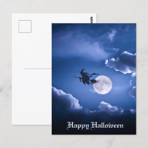 Halloween Witch Postcard