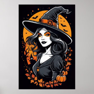 Halloween Witch Poster