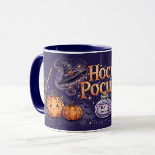 Halloween Witch Potion Bottles Spooky Design Mug