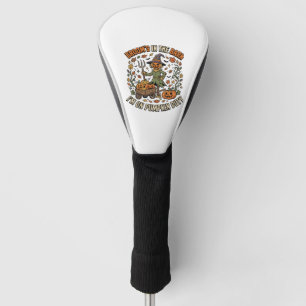 Halloween Witch Pumpkin Patch Humor Golf Head Cover
