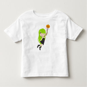 Halloween, Witch, Pumpkin, Trick Or Treat, Boo Toddler T-Shirt