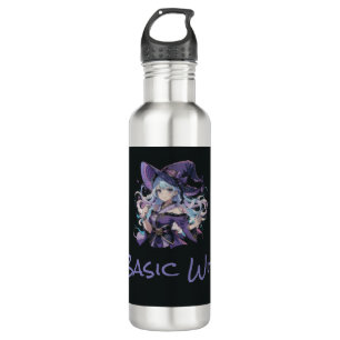 Halloween/Witch/purple 710 Ml Water Bottle