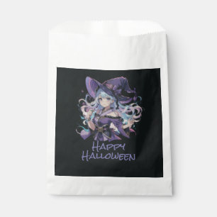 Halloween/Witch/purple Favour Bag