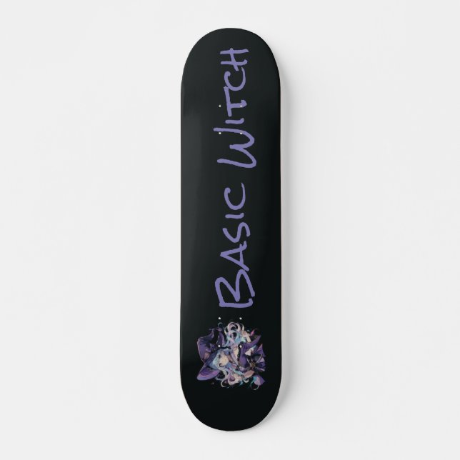 Halloween/Witch/purple  Skateboard (Front)