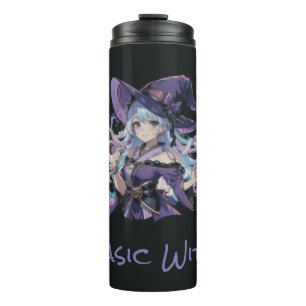 Halloween/Witch/purple Thermal Tumbler