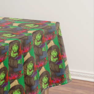 HALLOWEEN WITCH SERVING POTION tablecloth