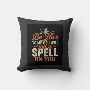 Halloween Witch Spell Graphic_1 Cushion