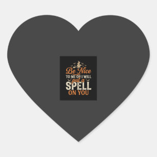 Halloween Witch Spell Graphic_1 Heart Sticker