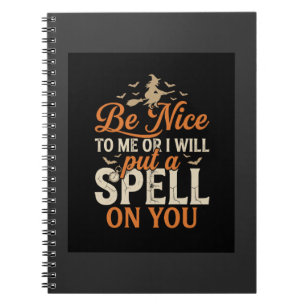 Halloween Witch Spell Graphic_1 Notebook