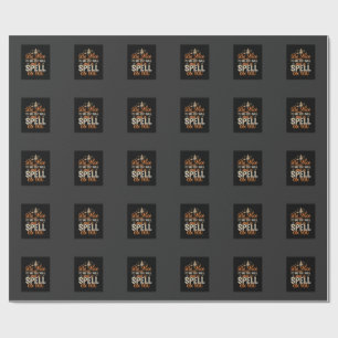 Halloween Witch Spell Graphic_1 Wrapping Paper
