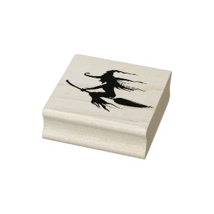 Halloween Witch Stamp