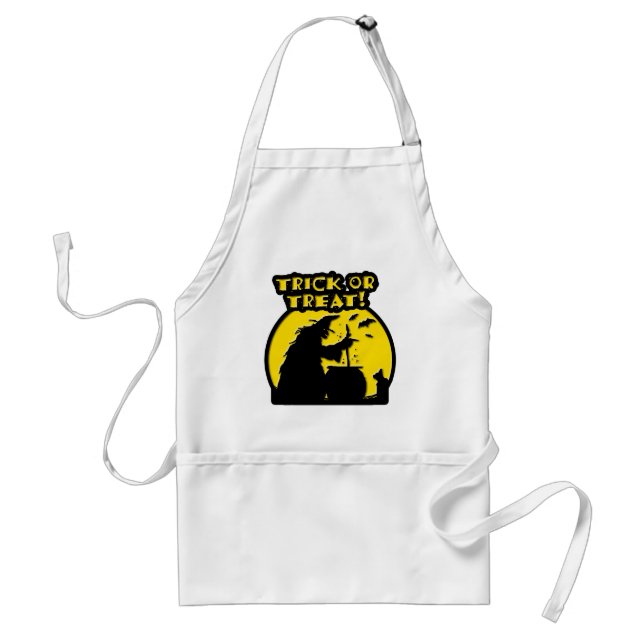 Halloween Witch Standard Apron (Front)