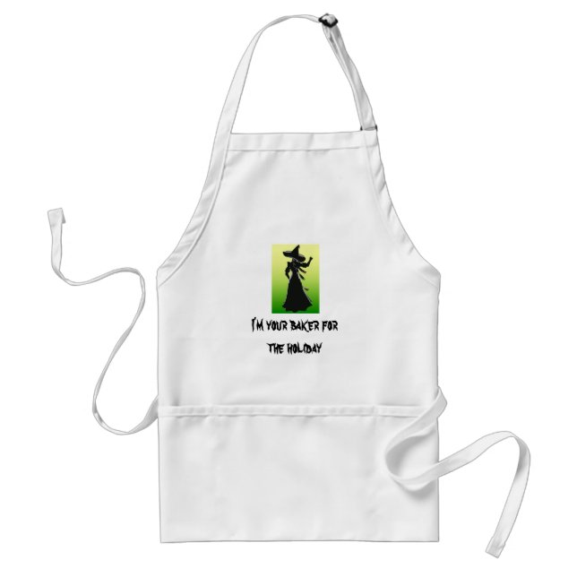 Halloween Witch Standard Apron (Front)