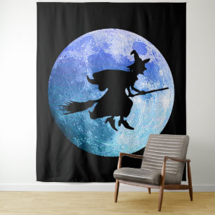 Halloween Witch  Tapestry
