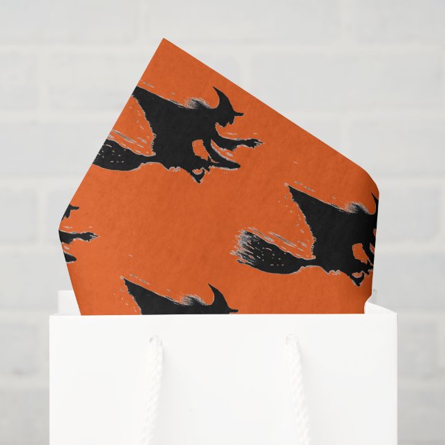 Halloween Witch Tissue Paper (Gift Bag)
