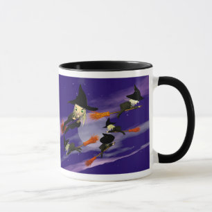 Halloween Witch Traffic Mug