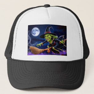 Halloween/Witch Trucker Hat