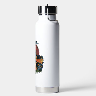 Halloween witch water bottle