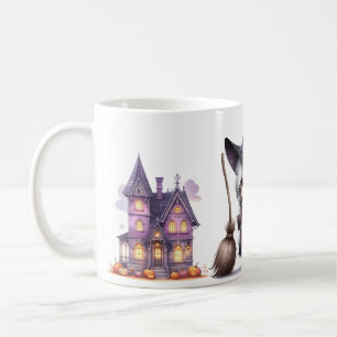 Halloween Witch Witchcraft Wizards Castle Coffee Mug