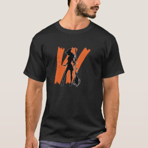 Halloween Witch Witches Broomstick Women Girls Spo T-Shirt
