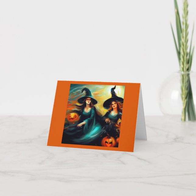 Halloween - Witches 1 Card (Front)