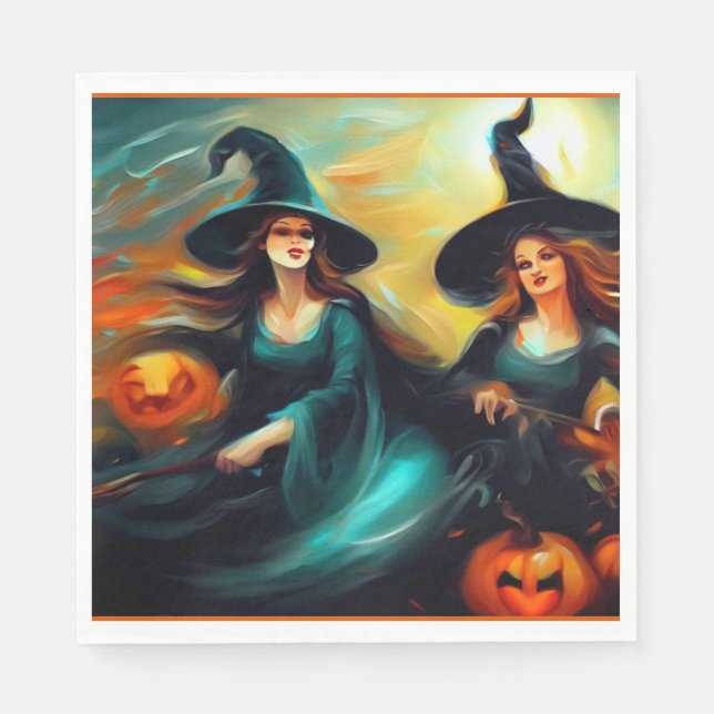 Halloween - Witches 1 Napkin (Front)