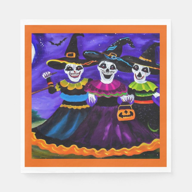 Halloween - Witches 2 Napkin (Front)