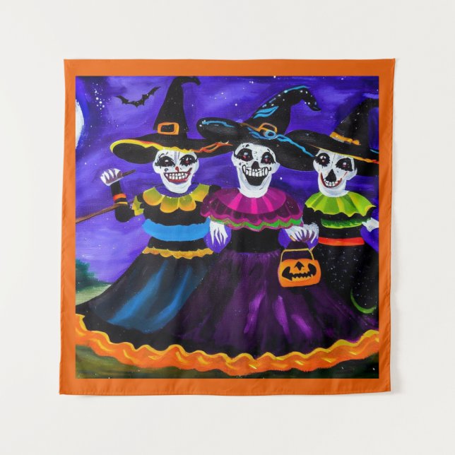 Halloween - Witches 2 Tapestry (Front)