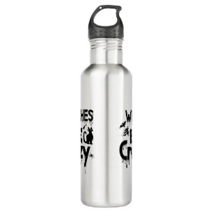 Halloween Witches Be Crazy Scare 710 Ml Water Bottle