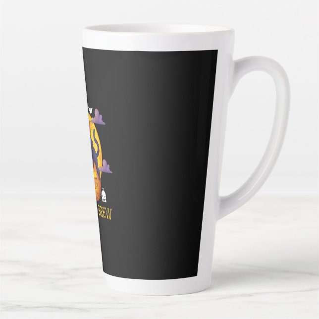 Halloween Witches Brew Latte Mug (Right)