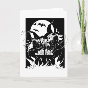 Halloween Witches Card