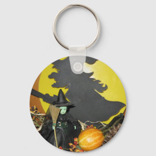 Halloween Witches Key Ring
