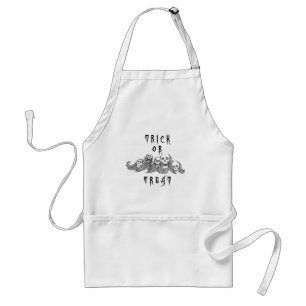 Halloween Witches Trick or Treat Standard Apron