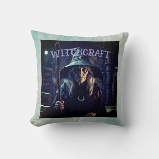 Halloween,Witchraft ,Throw Pillow