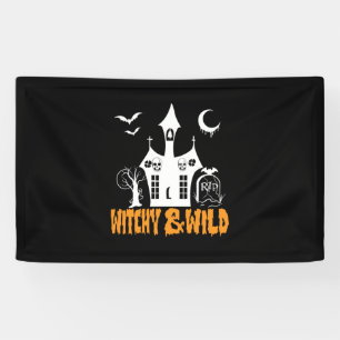 Halloween Witchy And Wild Birthday Banner