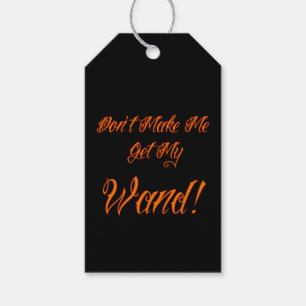 Halloween Witchy Quote Gift Tags