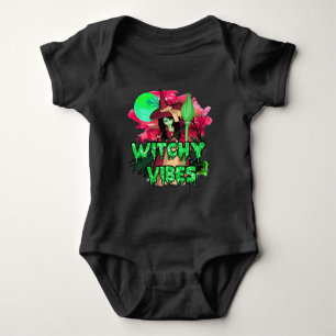 Halloween Witchy Vibes Baby Bodysuit