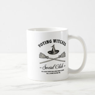 Halloween Witchy Voting Witches For Kamala Feminis Coffee Mug