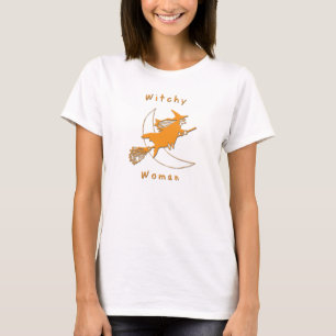 Halloween Witchy Woman Baby Doll T T-Shirt