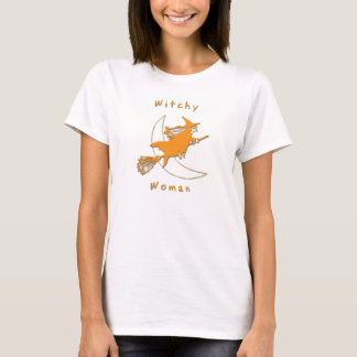 Halloween Witchy Woman Baby Doll T T-Shirt