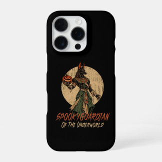 Halloween with Anubis, Guardian of the Underworld iPhone 16 Pro Case