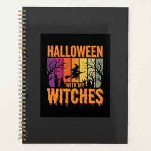 Halloween With My Witches Retro Sunset Planner